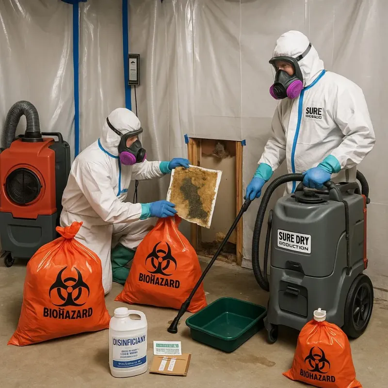 Contaminated Water Handling Protocols process in Loretto, TN